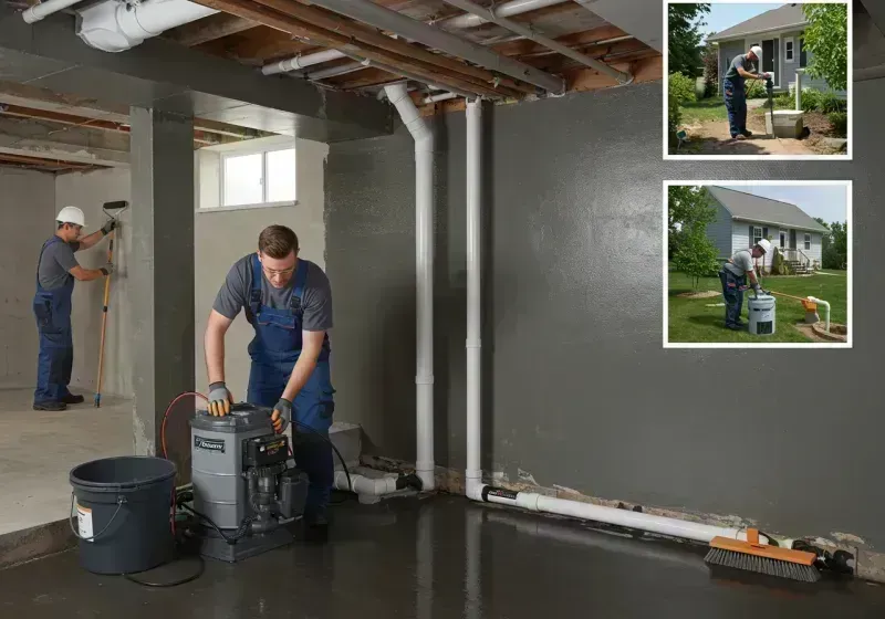 Basement Waterproofing and Flood Prevention process in Saline County, IL